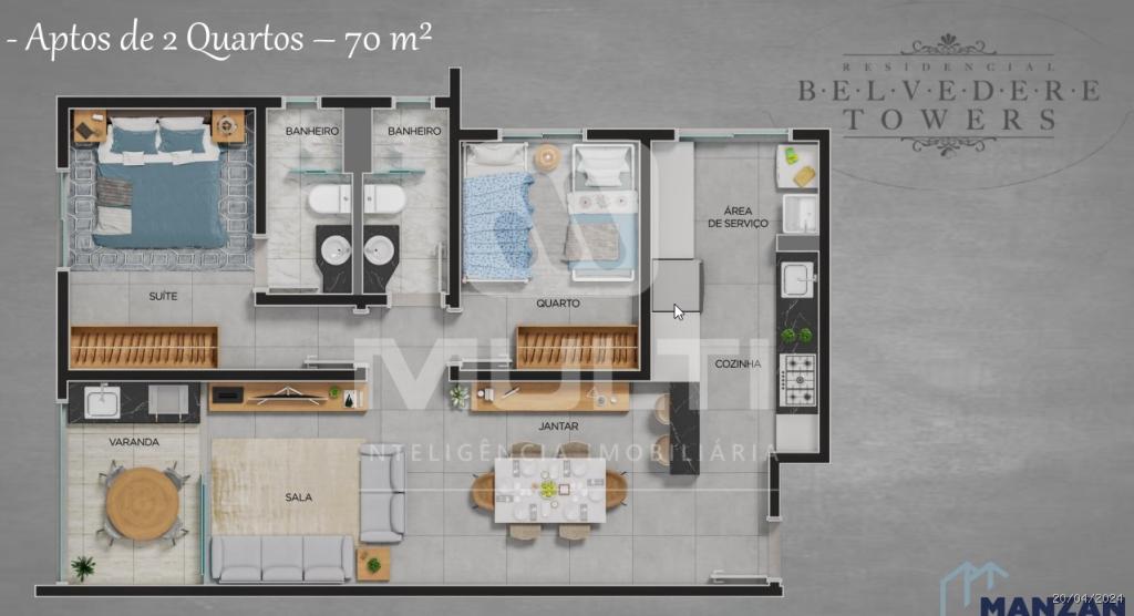 Apartamento, 3 quartos, 83 m² - Foto 4
