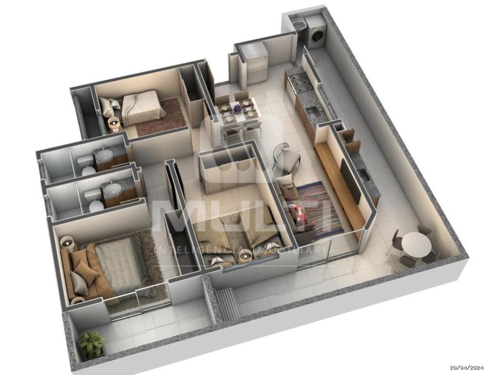 Apartamento à venda com 3 quartos, 83m² - Foto 6