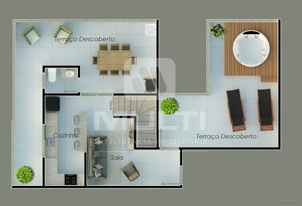 Cobertura à venda com 3 quartos, 133m² - Foto 10