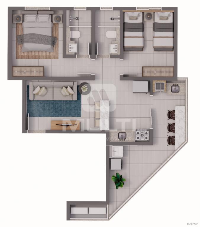 Apartamento, 2 quartos, 51 m² - Foto 17