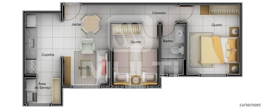 Apartamento à venda com 2 quartos, 57m² - Foto 14