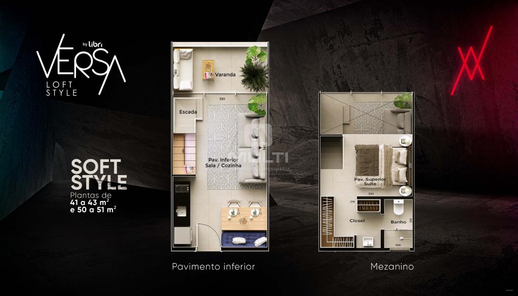 Apartamento à venda com 1 quarto, 50m² - Foto 5