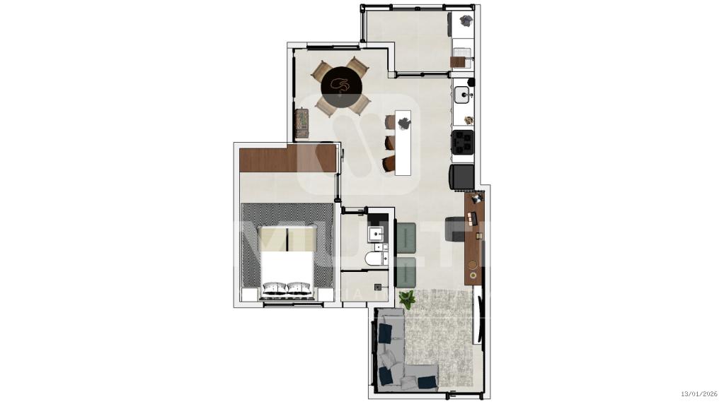 Apartamento, 2 quartos, 51 m² - Foto 16