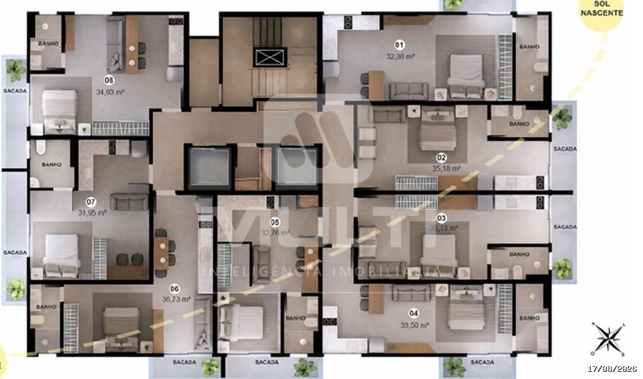 Casa, 1 quarto, 32 m² - Foto 6
