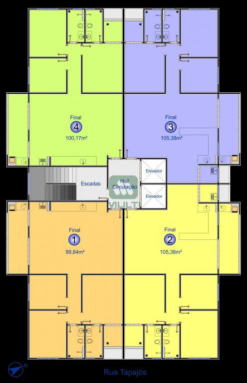 Apartamento à venda com 2 quartos, 100m² - Foto 9