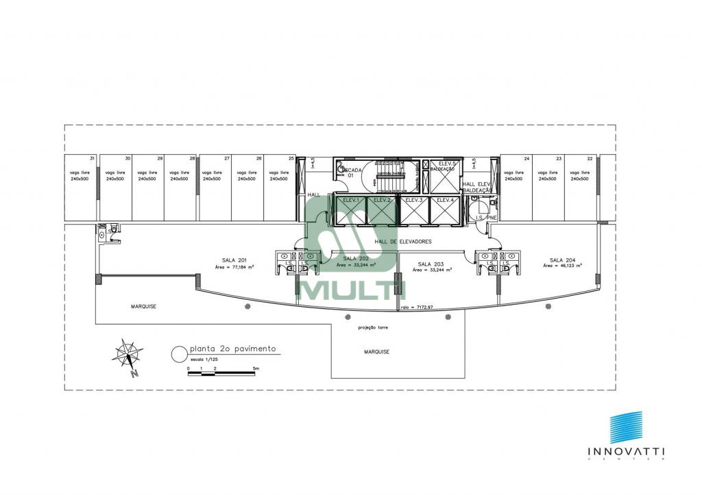 Conjunto Comercial-Sala à venda com 1 quarto, 432m² - Foto 14