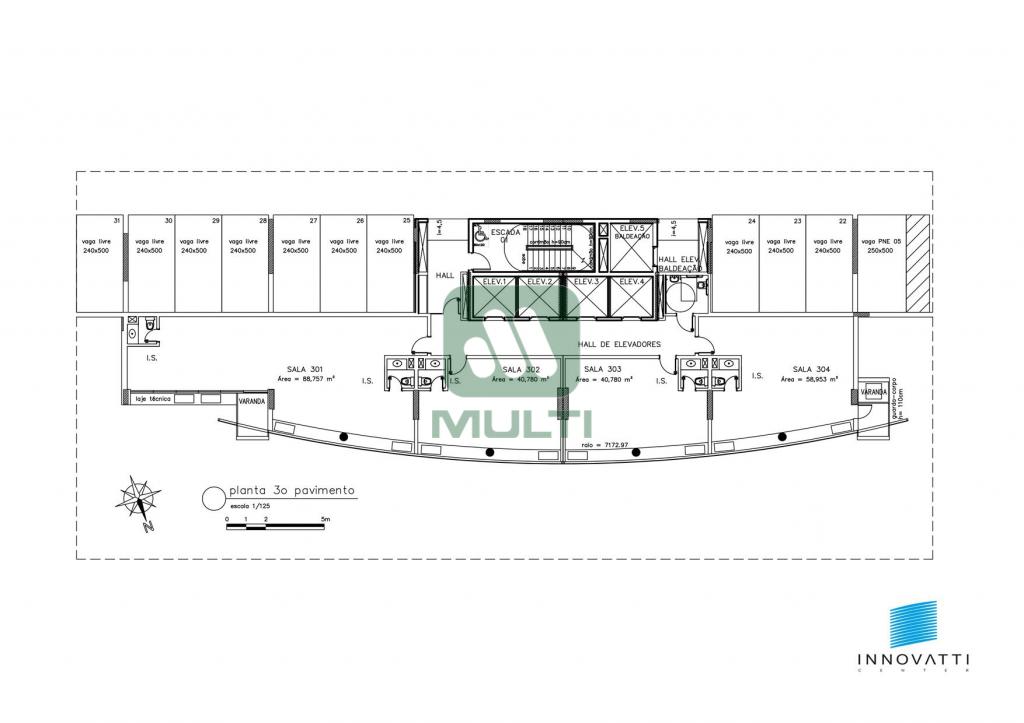 Conjunto Comercial-Sala à venda com 1 quarto, 432m² - Foto 15