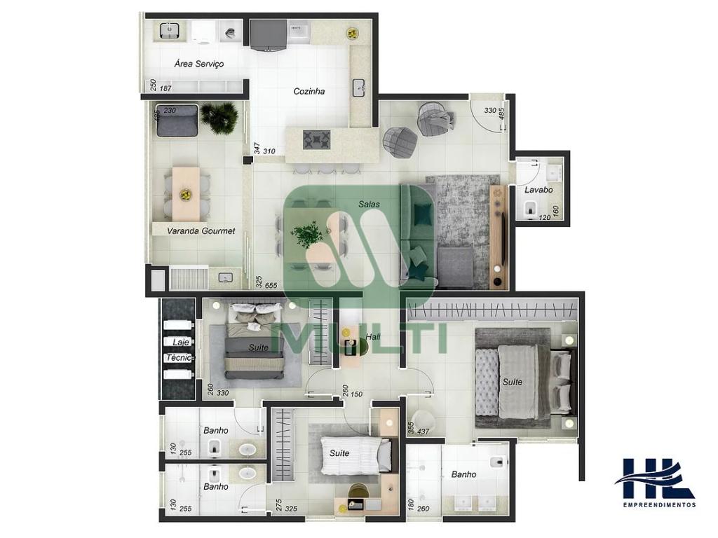 Apartamento à venda com 3 quartos, 111m² - Foto 23