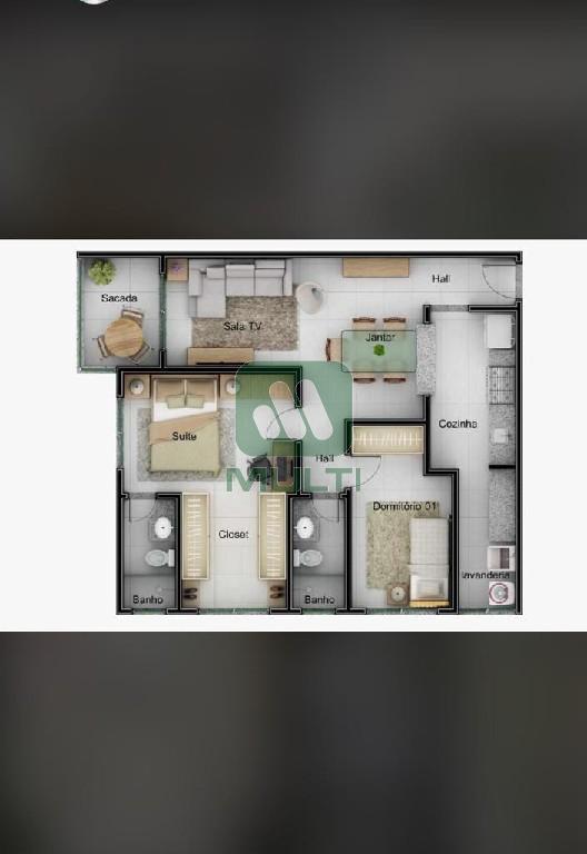 Apartamento à venda com 2 quartos, 70m² - Foto 2