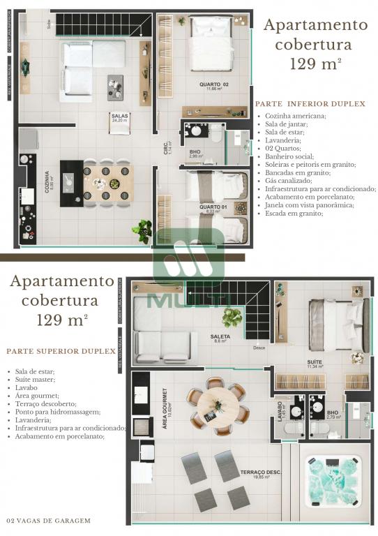 Apartamento à venda com 2 quartos, 59m² - Foto 9