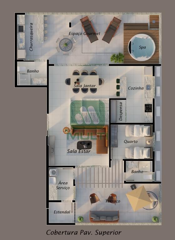 Cobertura à venda com 3 quartos, 205m² - Foto 13