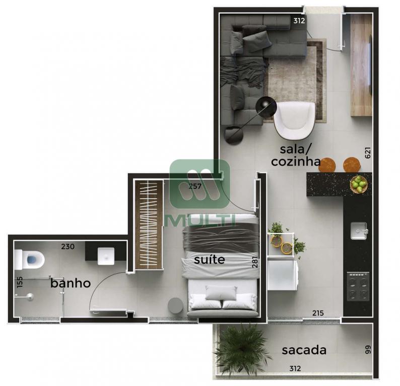 Apartamento à venda com 1 quarto, 35m² - Foto 11