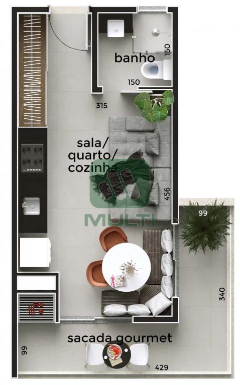 Apartamento à venda com 1 quarto, 35m² - Foto 12