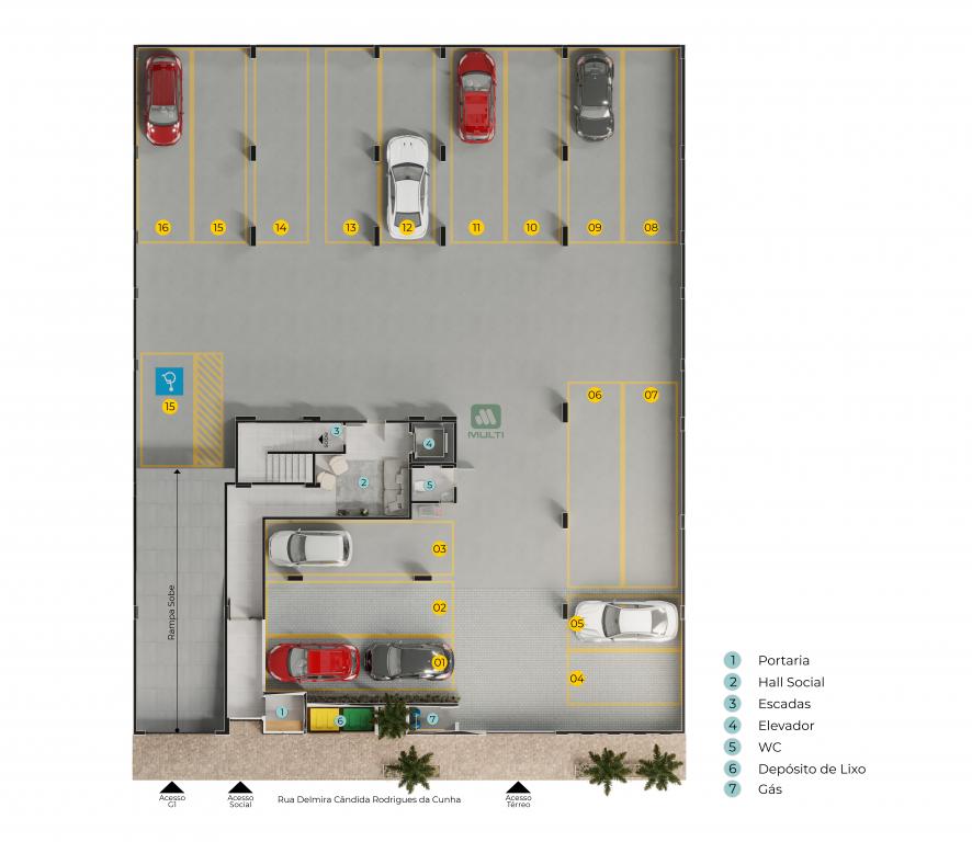 Apartamento à venda com 3 quartos, 76m² - Foto 10