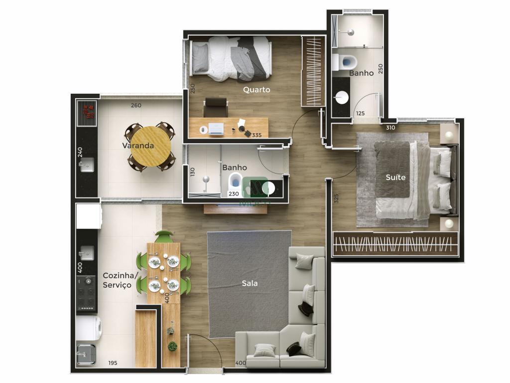 Apartamento à venda com 3 quartos, 76m² - Foto 11