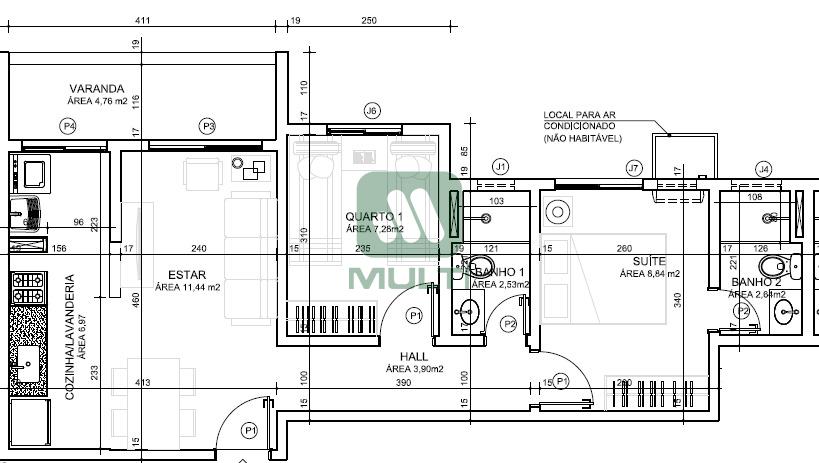 Apartamento à venda com 2 quartos, 58m² - Foto 27