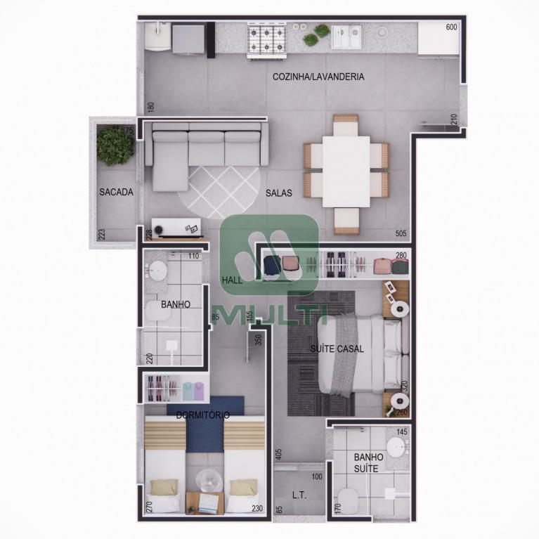 Apartamento à venda com 2 quartos, 46m² - Foto 6