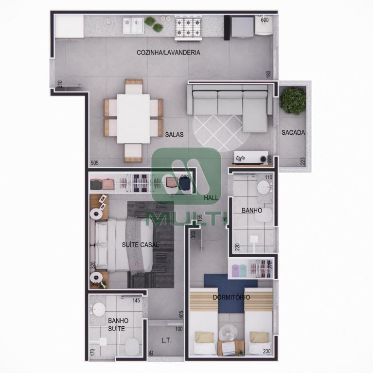 Apartamento à venda com 2 quartos, 46m² - Foto 9