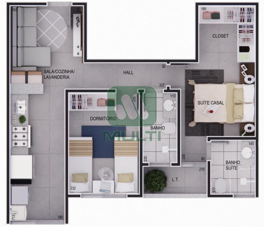 Apartamento à venda com 2 quartos, 46m² - Foto 10