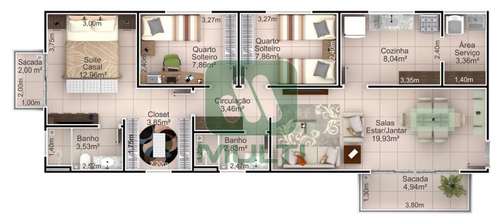 Apartamento à venda com 3 quartos, 92m² - Foto 33