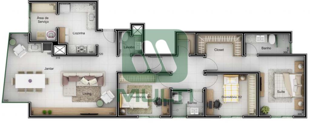 Apartamento à venda com 3 quartos, 126m² - Foto 7