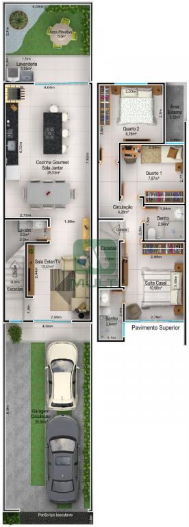 Apartamento à venda com 3 quartos, 100m² - Foto 2