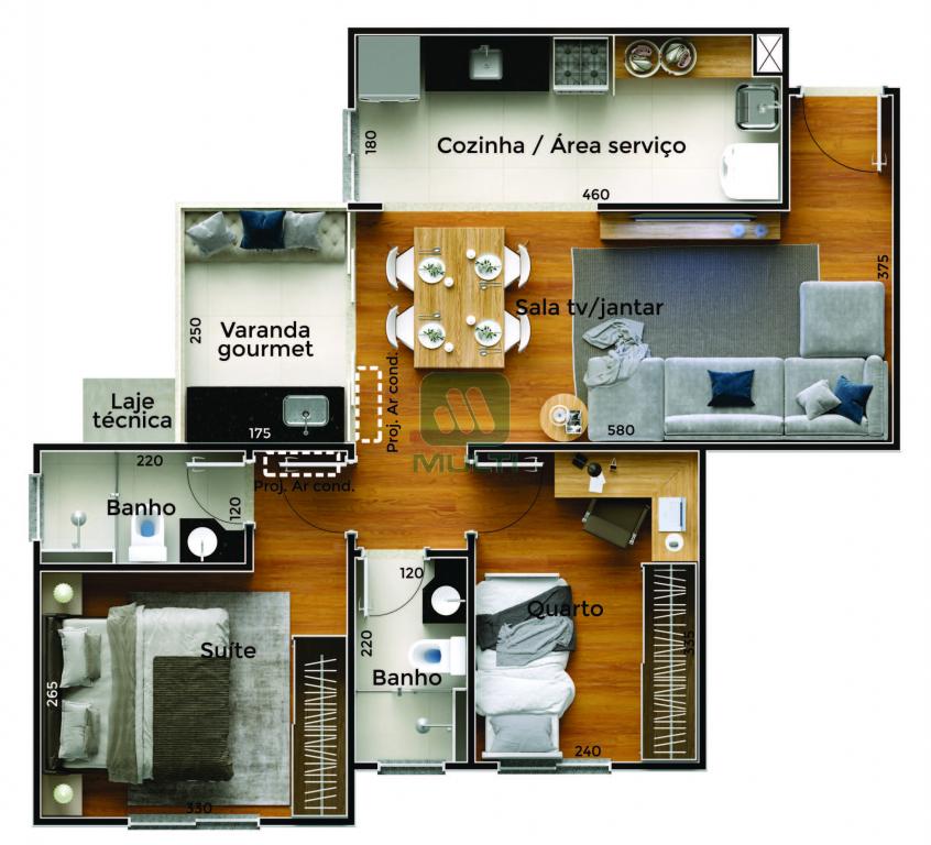 Apartamento à venda com 2 quartos, 56m² - Foto 8