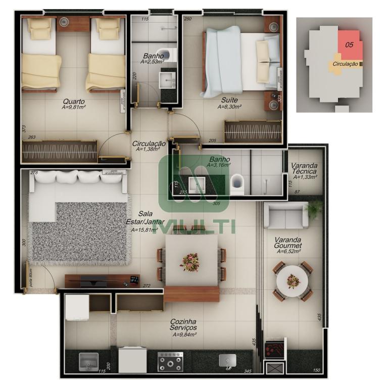 Apartamento à venda com 2 quartos, 66m² - Foto 10